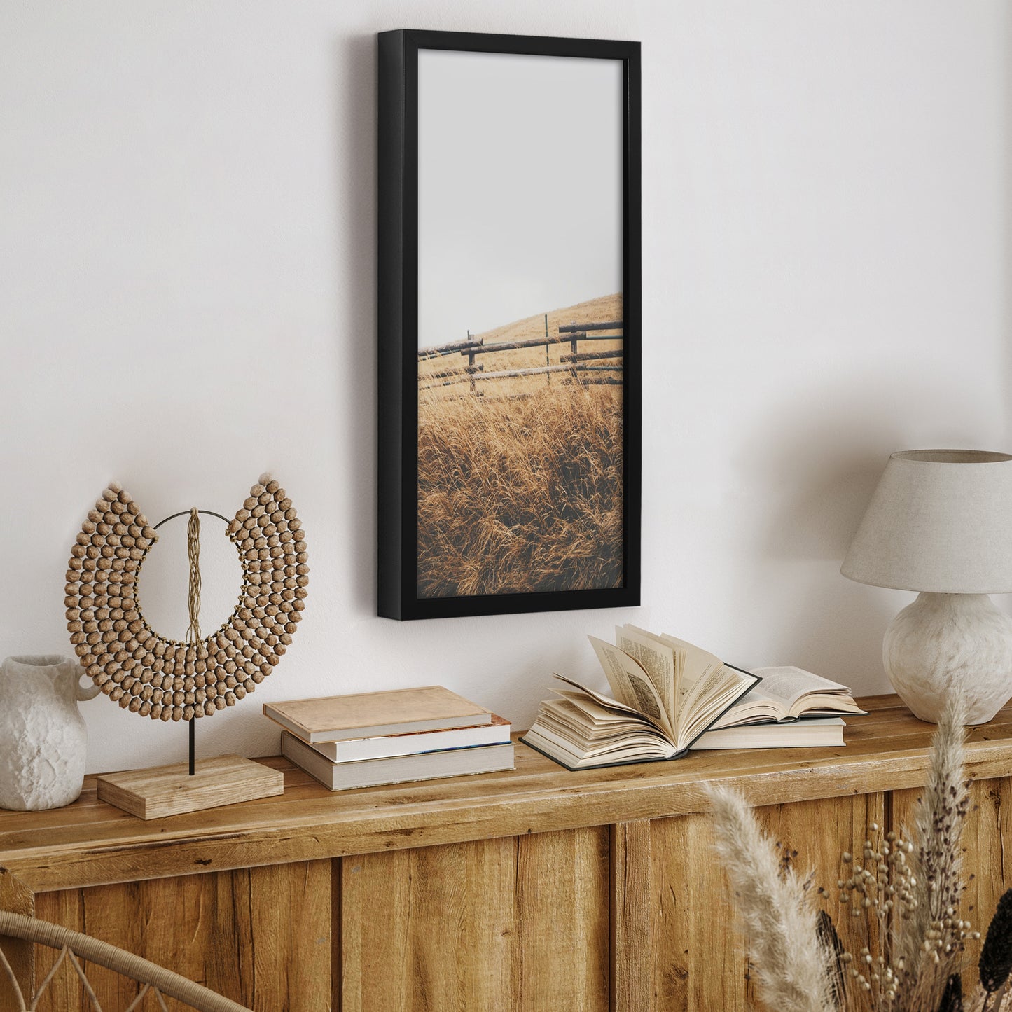 Deep Molding Picture Frame | Americanflat | No Mat | Modern - Premium Quality