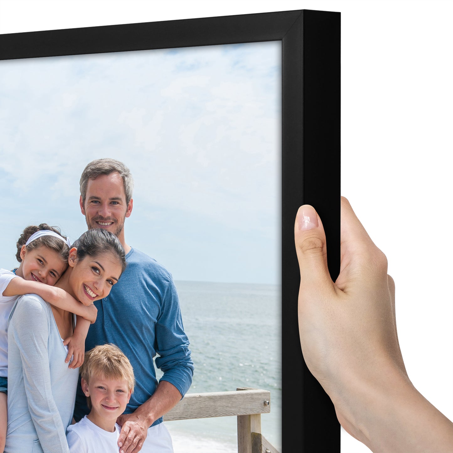 Picture Frame | Gallery Style | Secure Artwork and Photos | Wall Art Decor