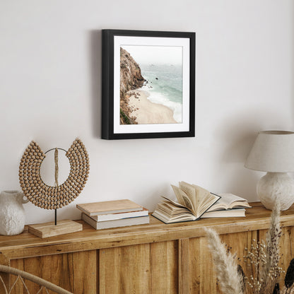 Picture Frame | Gallery Style | With Mat | Protective Glass | Wall Art Display