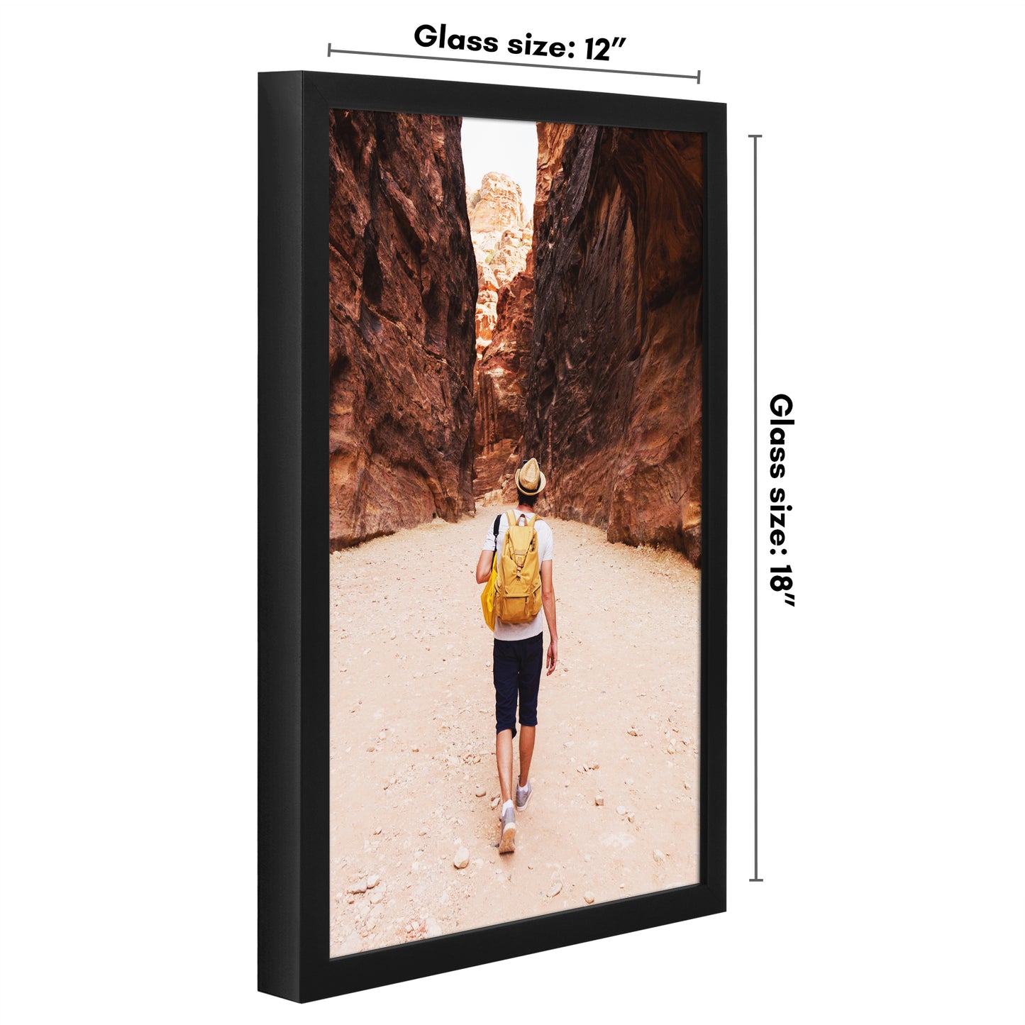 Picture Frame | Gallery Style | Secure Artwork and Photos | Wall Art Decor