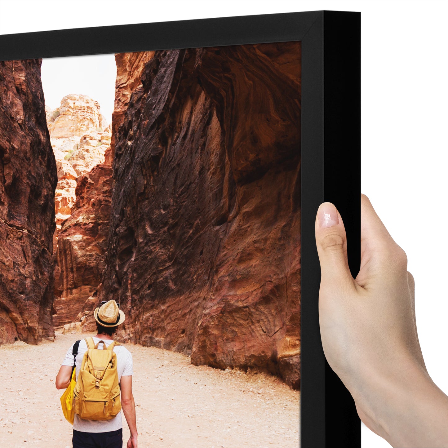 Picture Frame | Gallery Style | Secure Artwork and Photos | Wall Art Decor