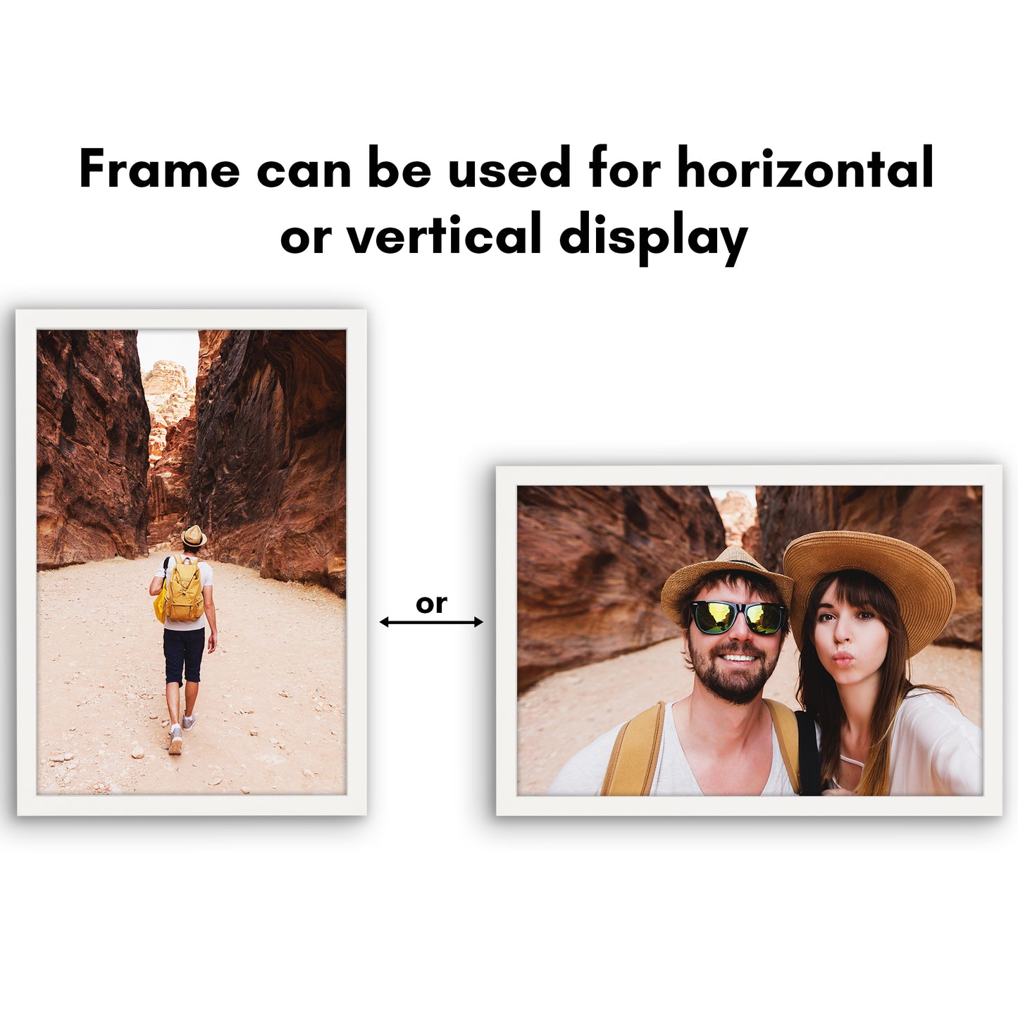 Picture Frame | Gallery Style | Secure Artwork and Photos | Wall Art Decor
