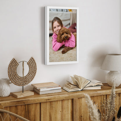 Picture Frame | Gallery Style | Secure Artwork and Photos | Wall Art Decor