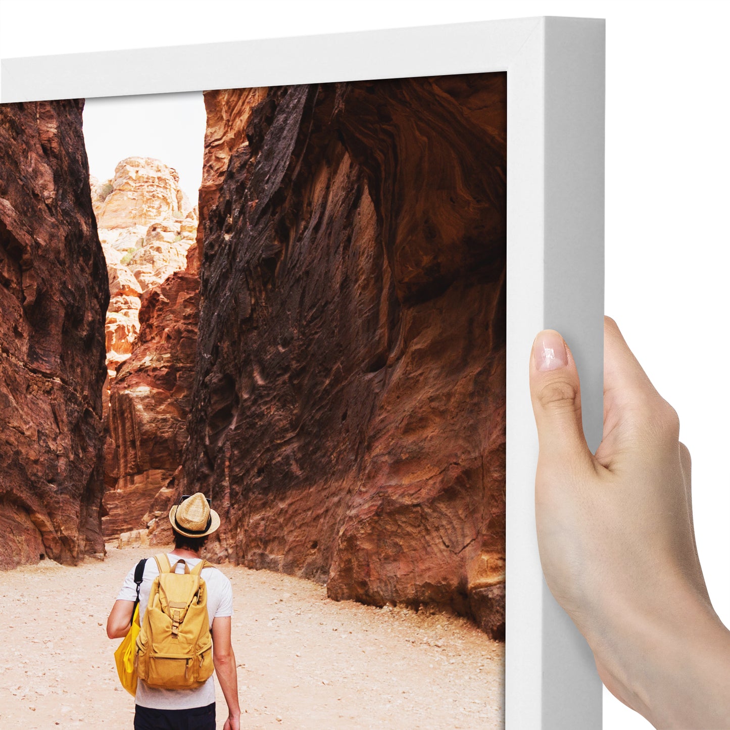Picture Frame | Gallery Style | Secure Artwork and Photos | Wall Art Decor