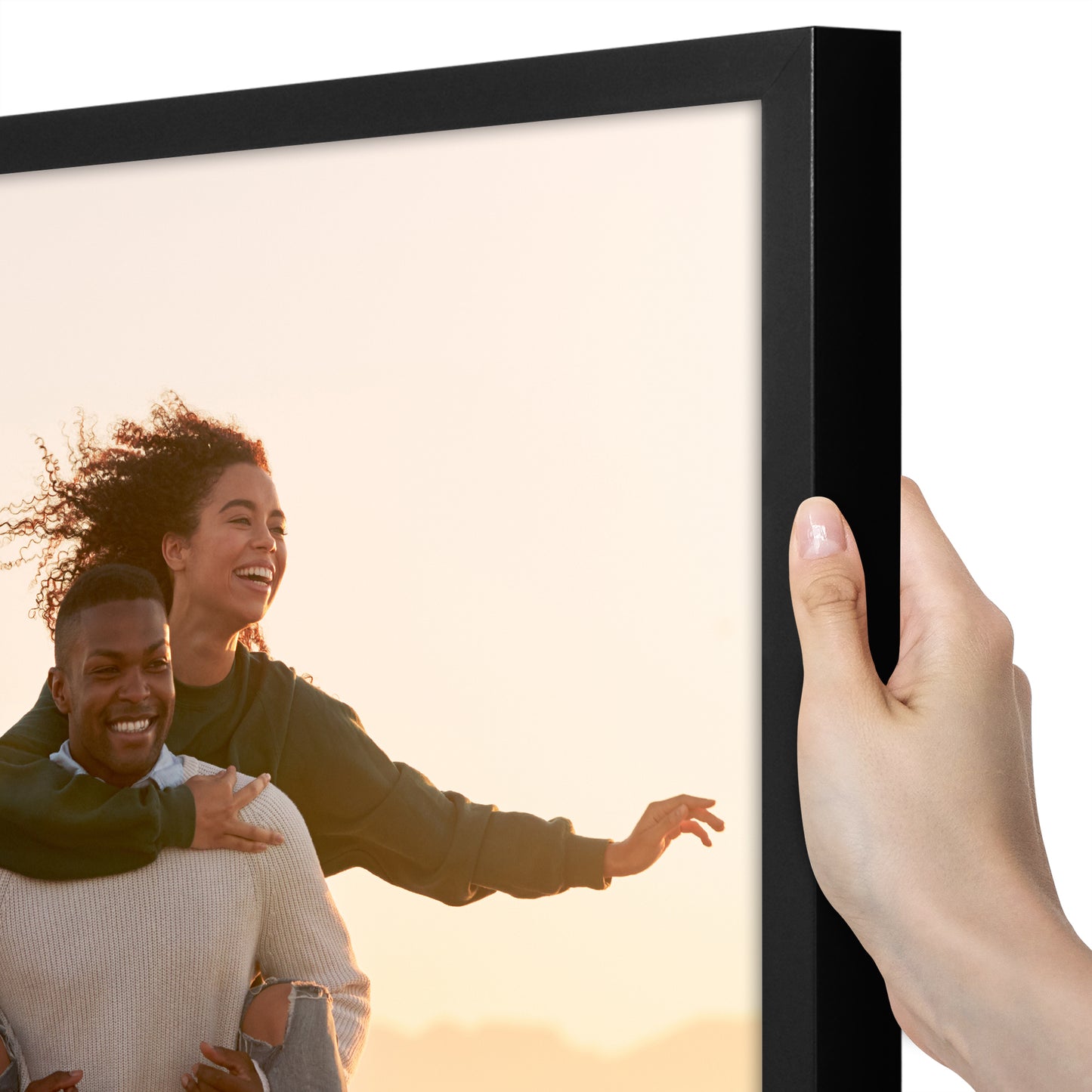 Picture Frame | Gallery Style | Secure Artwork and Photos | Wall Art Decor