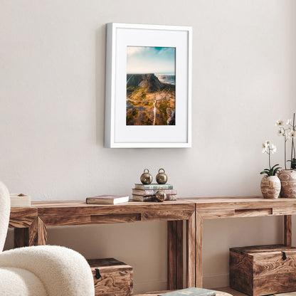 Picture Frame | Gallery Style | With Mat | Protective Glass | Wall Art Display