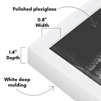 Picture Frame | Gallery Style | Secure Artwork and Photos | Wall Art Decor