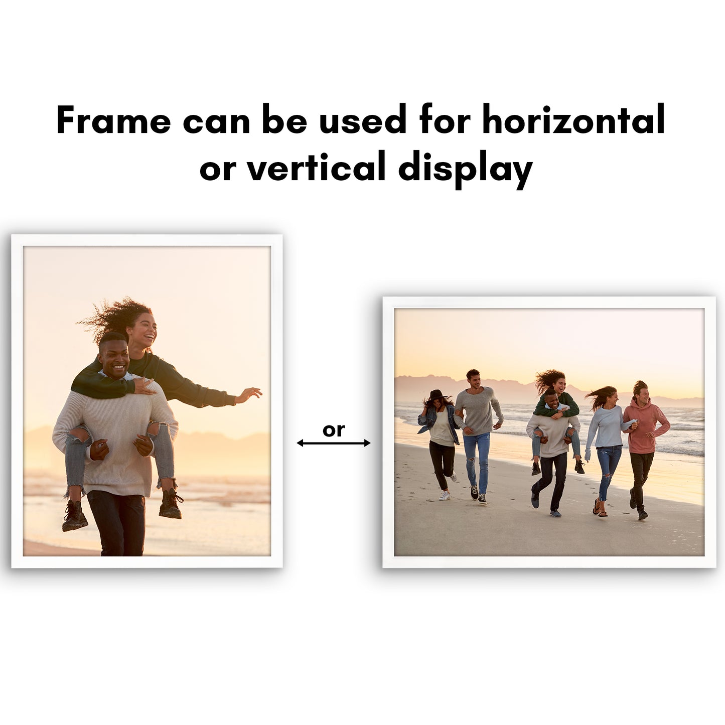 Picture Frame | Gallery Style | Secure Artwork and Photos | Wall Art Decor