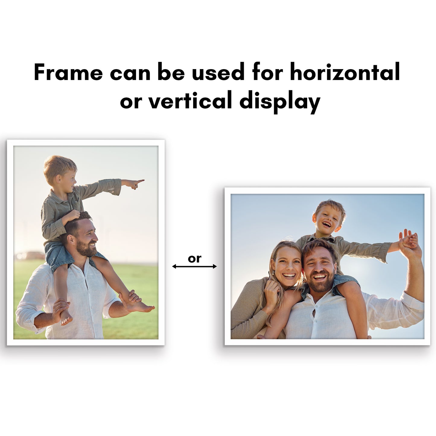 Picture Frame | Gallery Style | Secure Artwork and Photos | Wall Art Decor