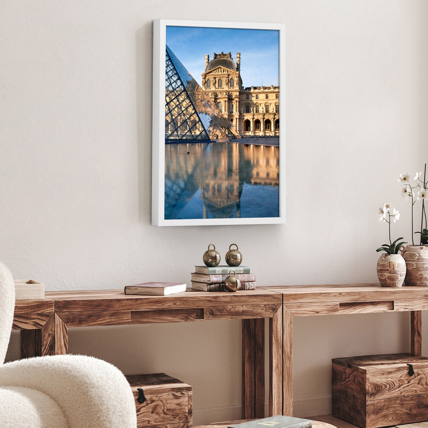 Picture Frame | Gallery Style | Secure Artwork and Photos | Wall Art Decor