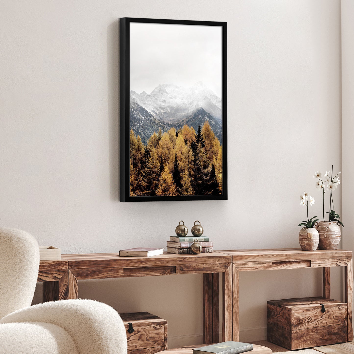 Picture Frame | Gallery Style | Secure Artwork and Photos | Wall Art Decor
