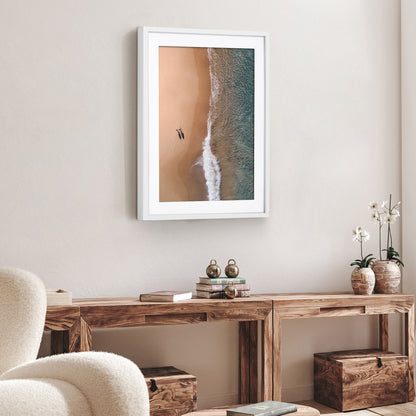 Picture Frame | Gallery Style | With Mat | Protective Glass | Wall Art Display