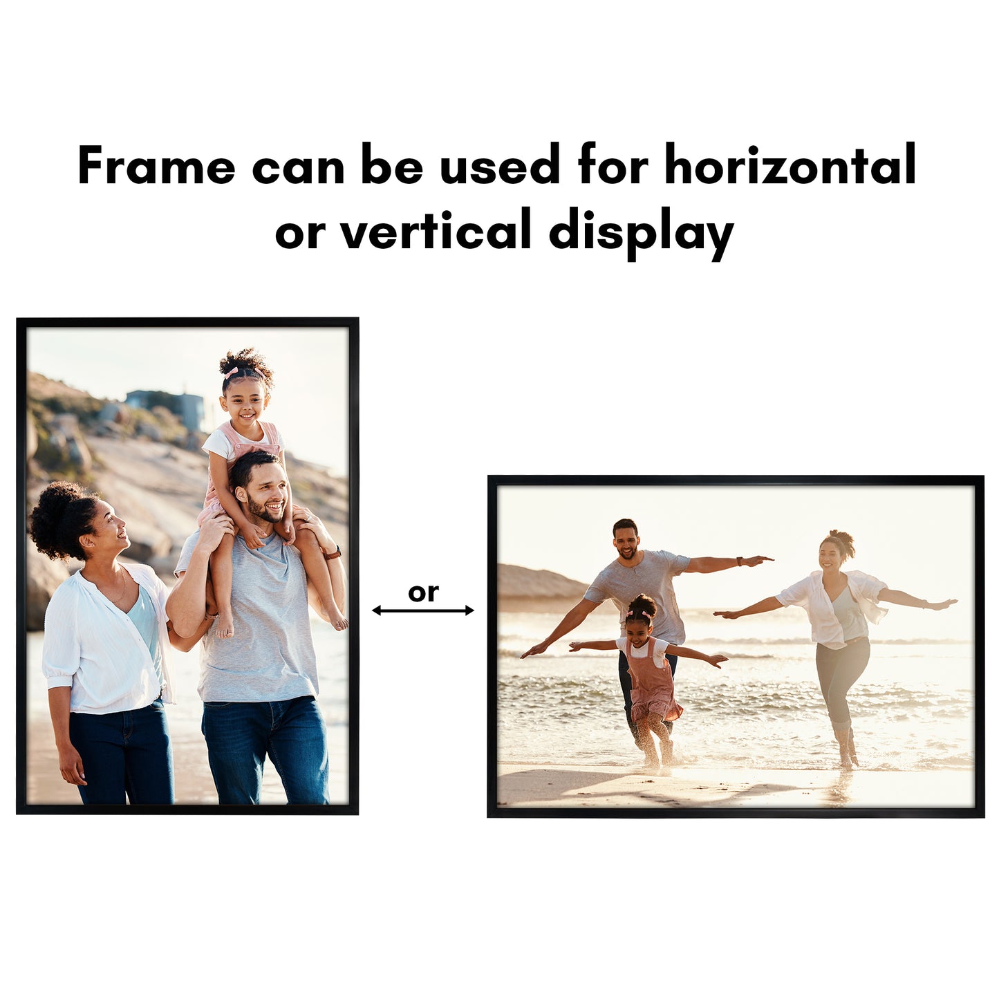 Picture Frame | Gallery Style | Secure Artwork and Photos | Wall Art Decor