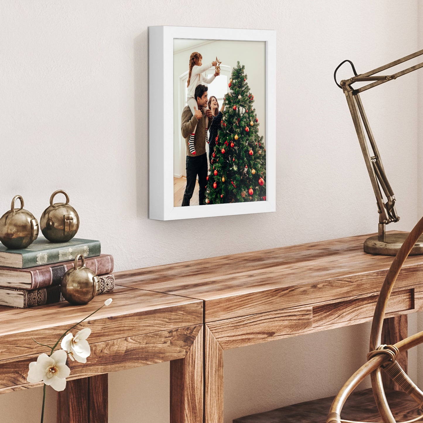 Picture Frame | Gallery Style | Secure Artwork and Photos | Wall Art Decor