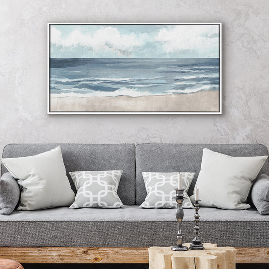Americanflat Coastal-Inspired Canvas Wall Art - The Sharp Horizon