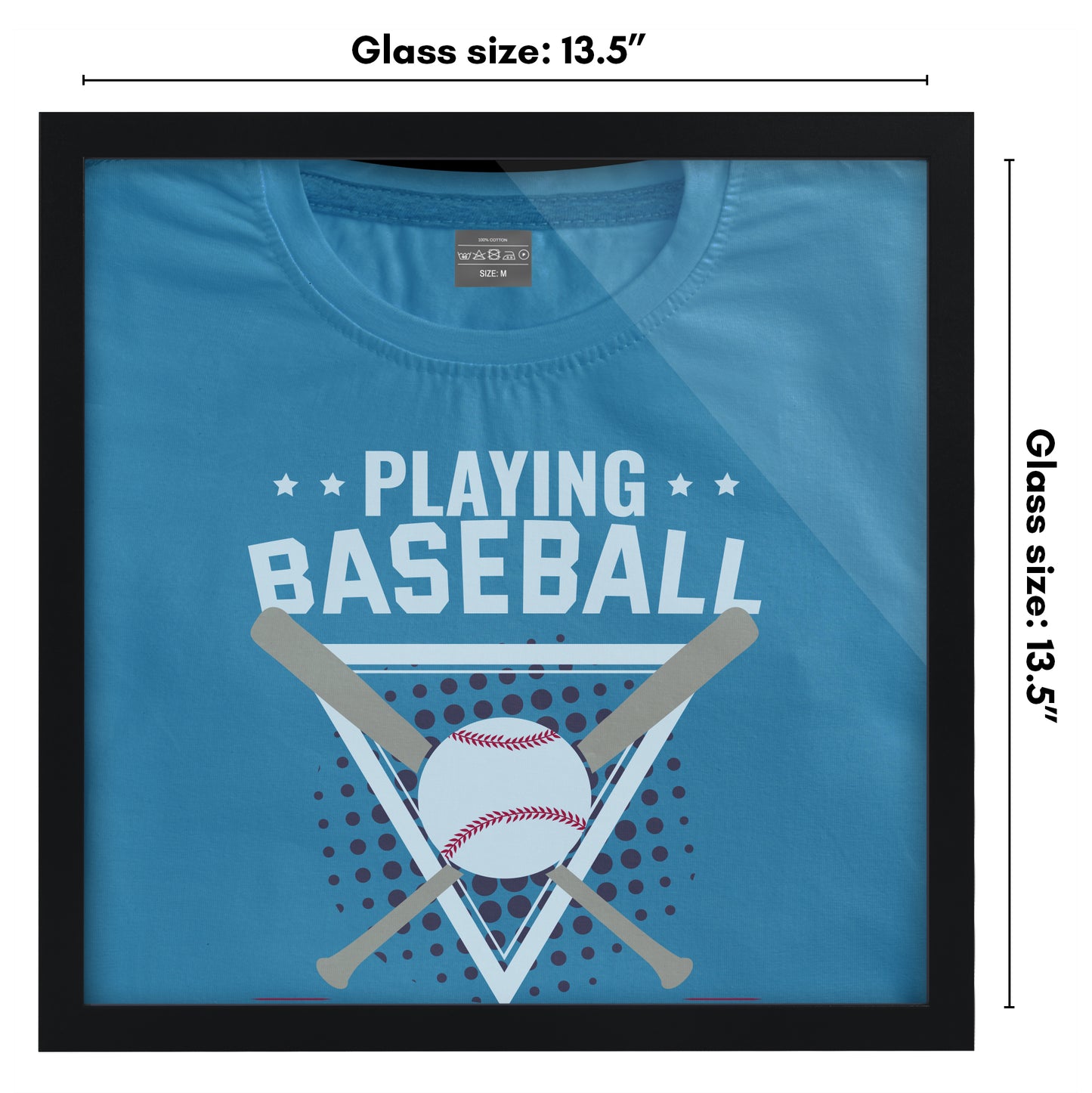 Lockable Jersey Display Case | All-Star Collection | With Hanger | Modern Decor