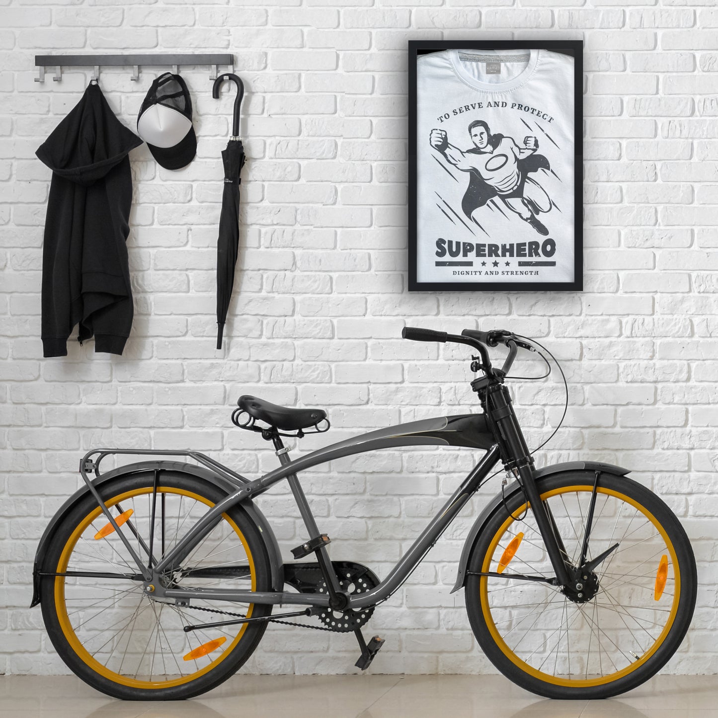 Lockable Jersey Display Case | All-Star Collection | With Hanger | Modern Decor