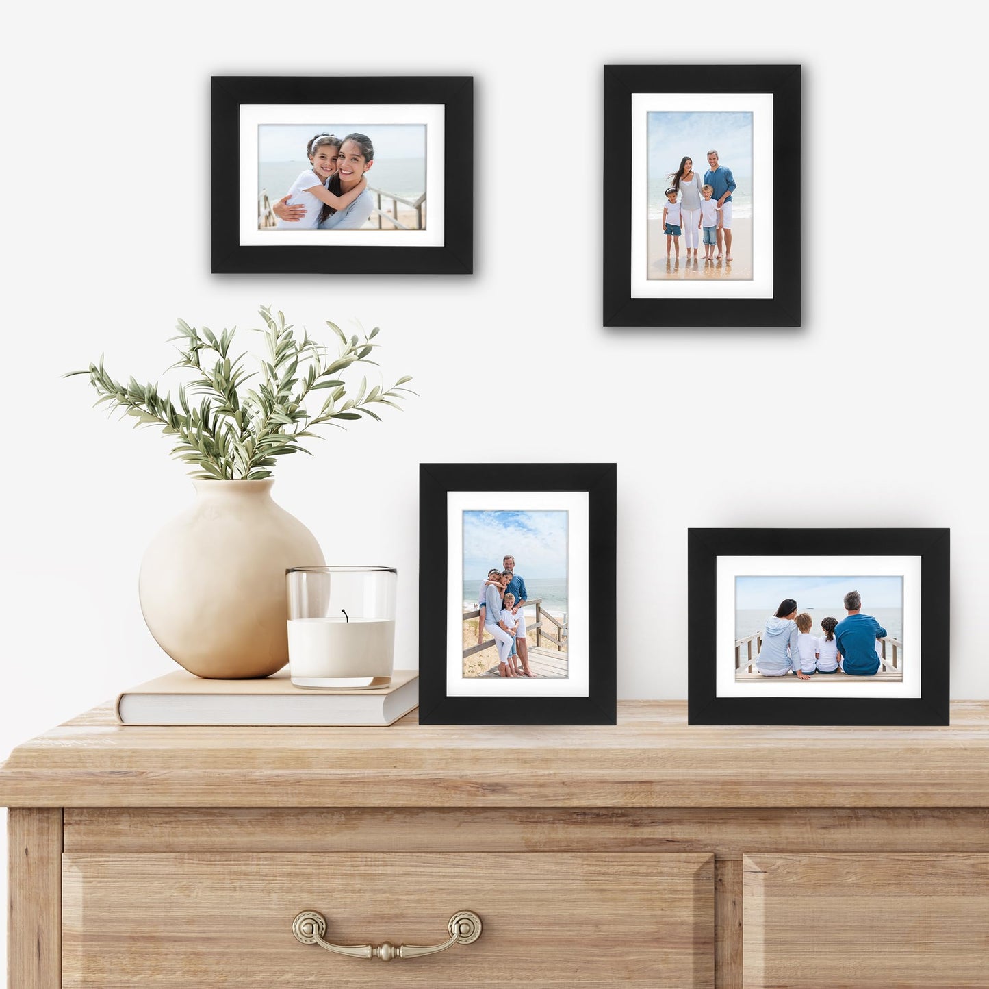 Picture Frame | Signature Collection | Classic Molding | Includes Mat | Multi Pack