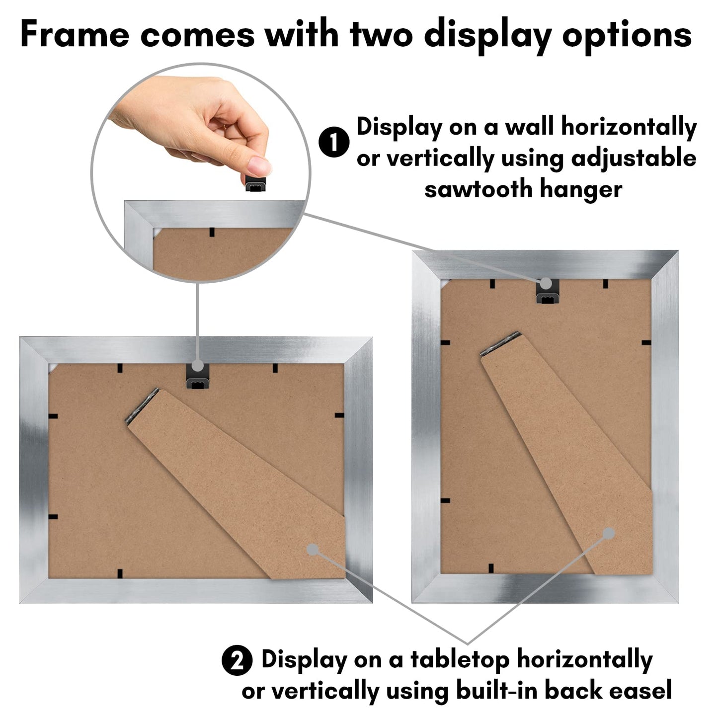 Picture Frame | Signature Collection | Classic Molding | Includes Mat | Multi Pack