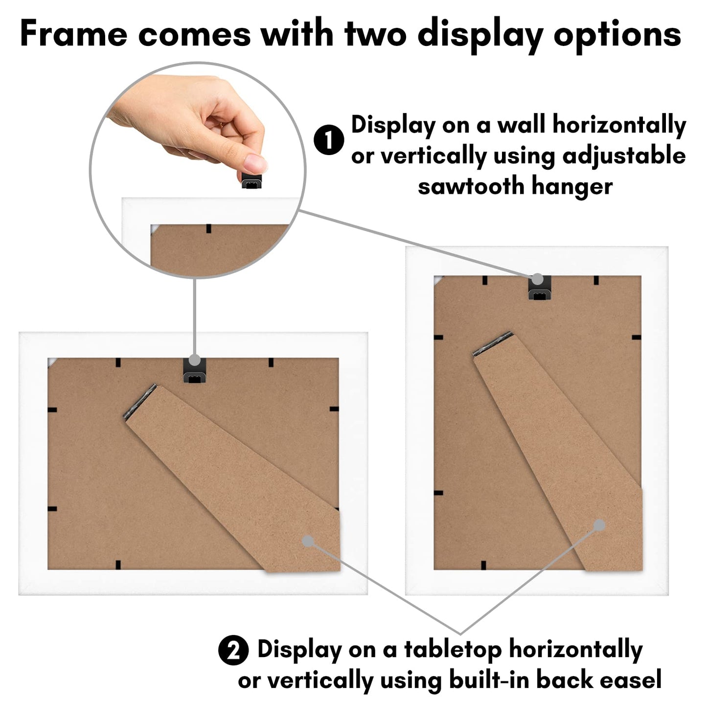 Picture Frame | Signature Collection | Classic Molding | Includes Mat | Multi Pack