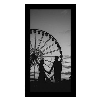 Signature Unmatted Picture Frame — Black / 6x12 / 1 Pack