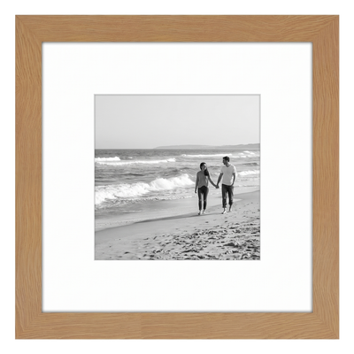 Signature Matted Picture Frame — 8x8 / Oak / 1-Pack