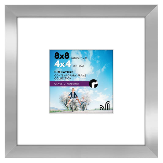 Americanflat Picture Frame | Includes Mat | Classic Molding | Signature Collection