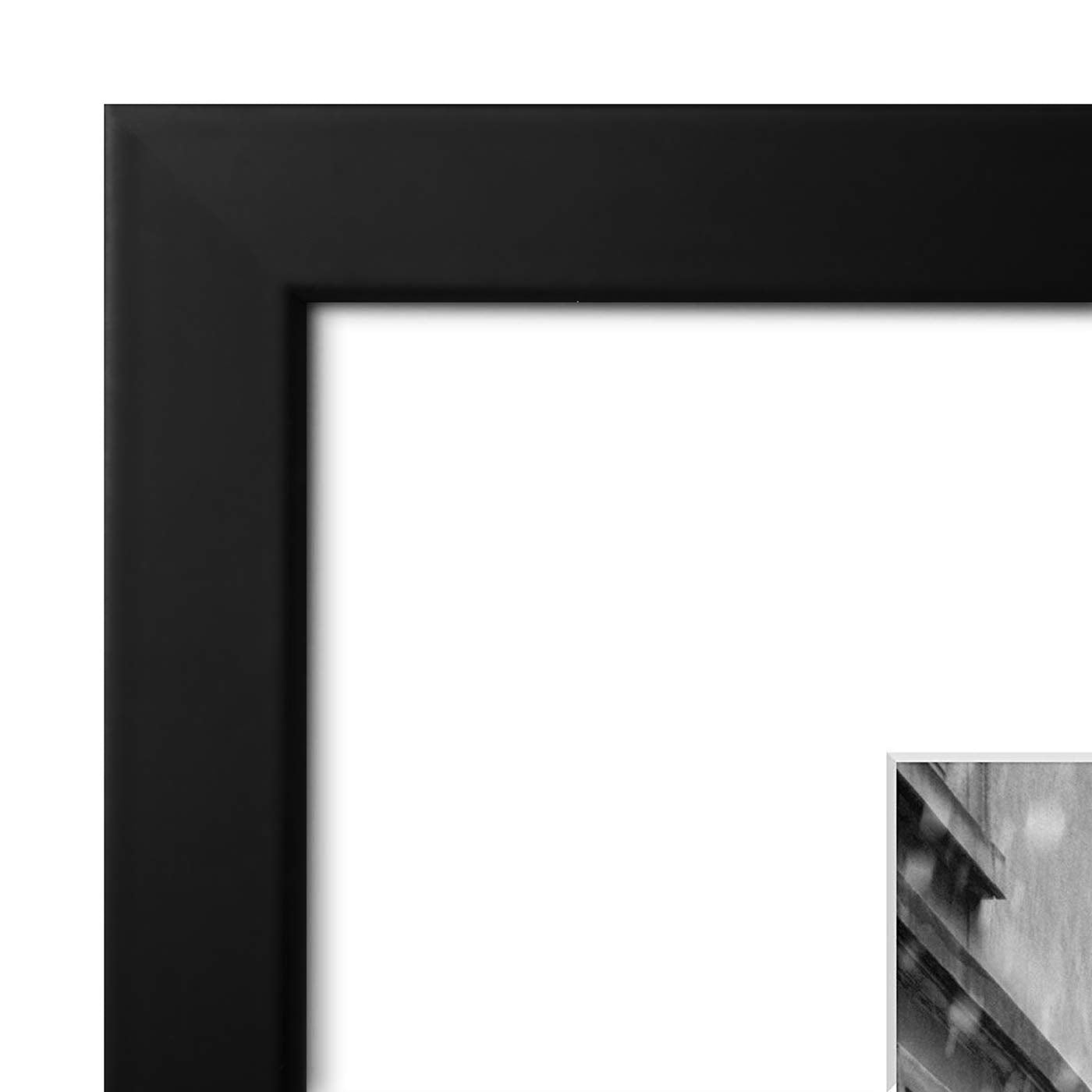 Americanflat Picture Frames | Set of 2 | With Mat | Shatter-Resistant Glass