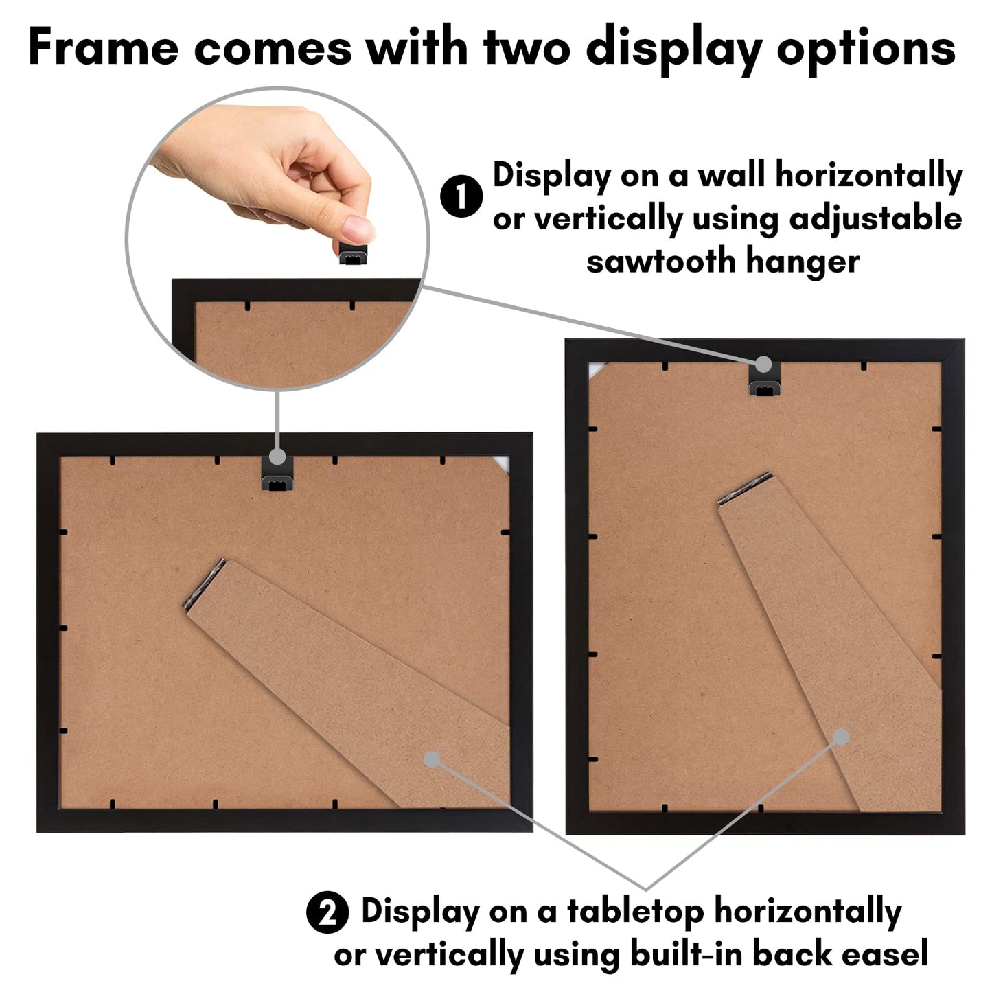 Picture Frame | Signature Collection | Classic Molding | Includes Mat | Multi Pack