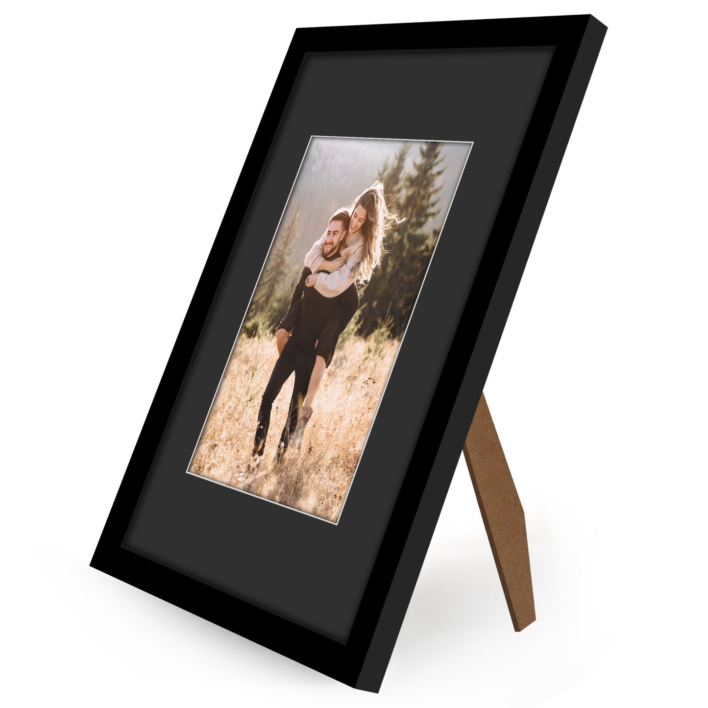 Black Picture Frame | Classic Molding | With Black Mat | Shatter-Resistant – Americanflat