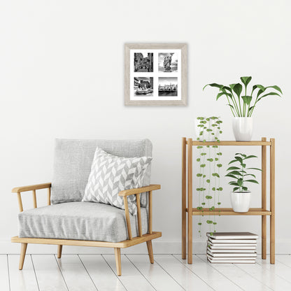Americanflat Double Picture Frame | MW1010DWOOD444 | Shatter-Resistant Glass