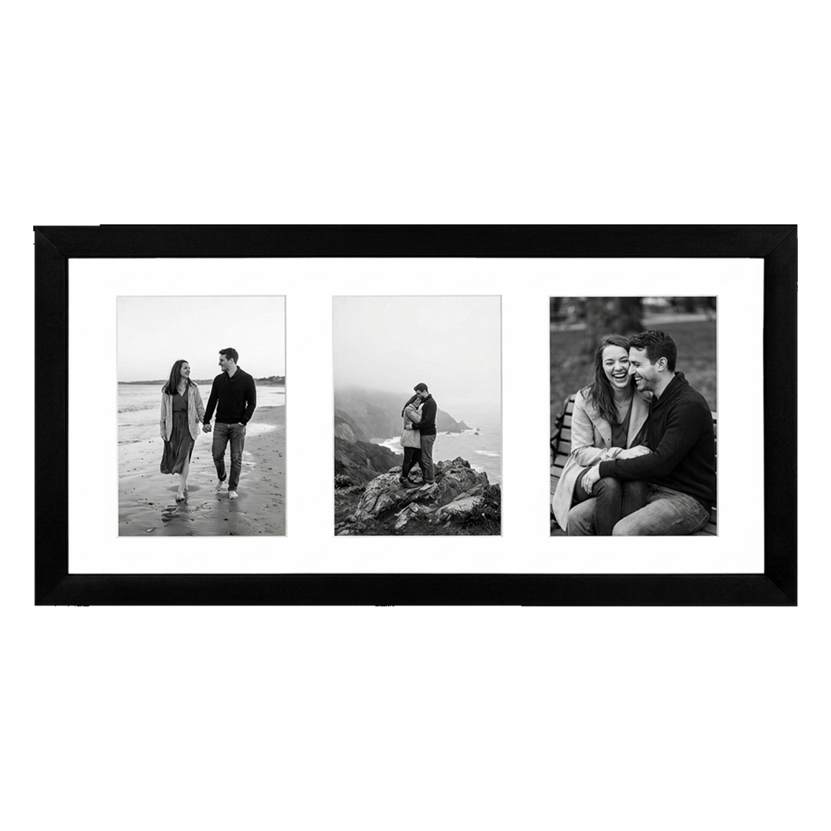 Signature Matted Engineered Wood Collage Frame