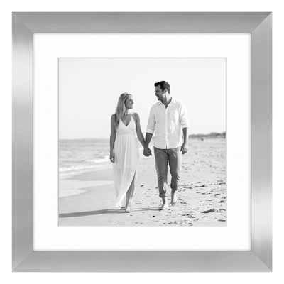 Signature Matted Picture Frame — 11x11 / Silver / 1-Pack