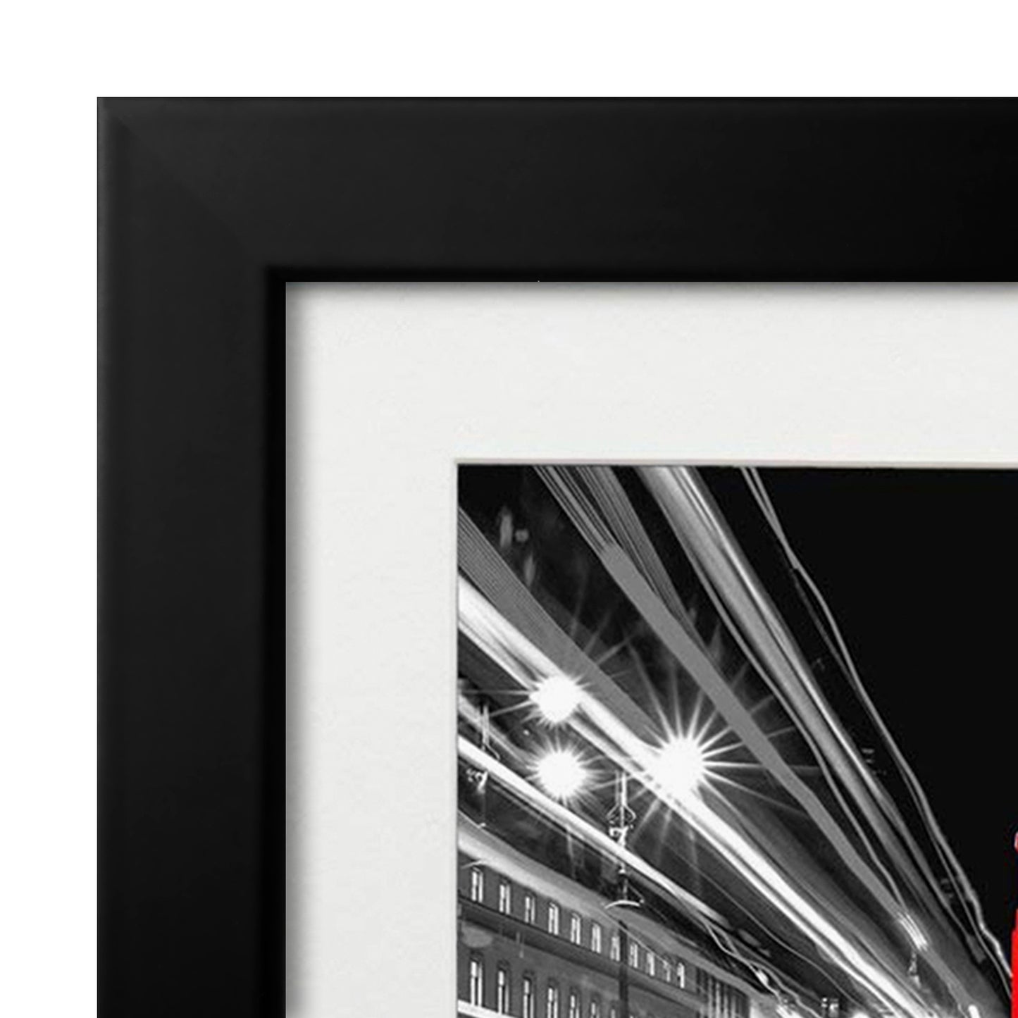 Americanflat Picture Frames | Set of 2 | With Mat | Shatter-Resistant Glass