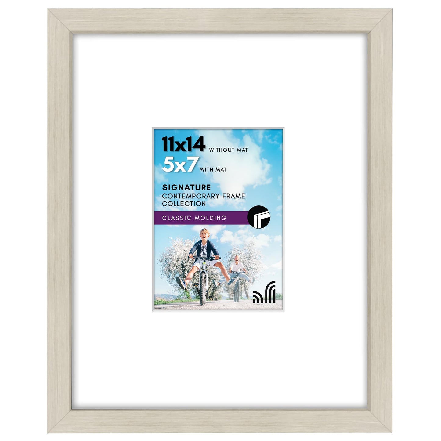 Picture Frame | Americanflat | Engineered Wood | Shatter-Resistant Glass | Wall