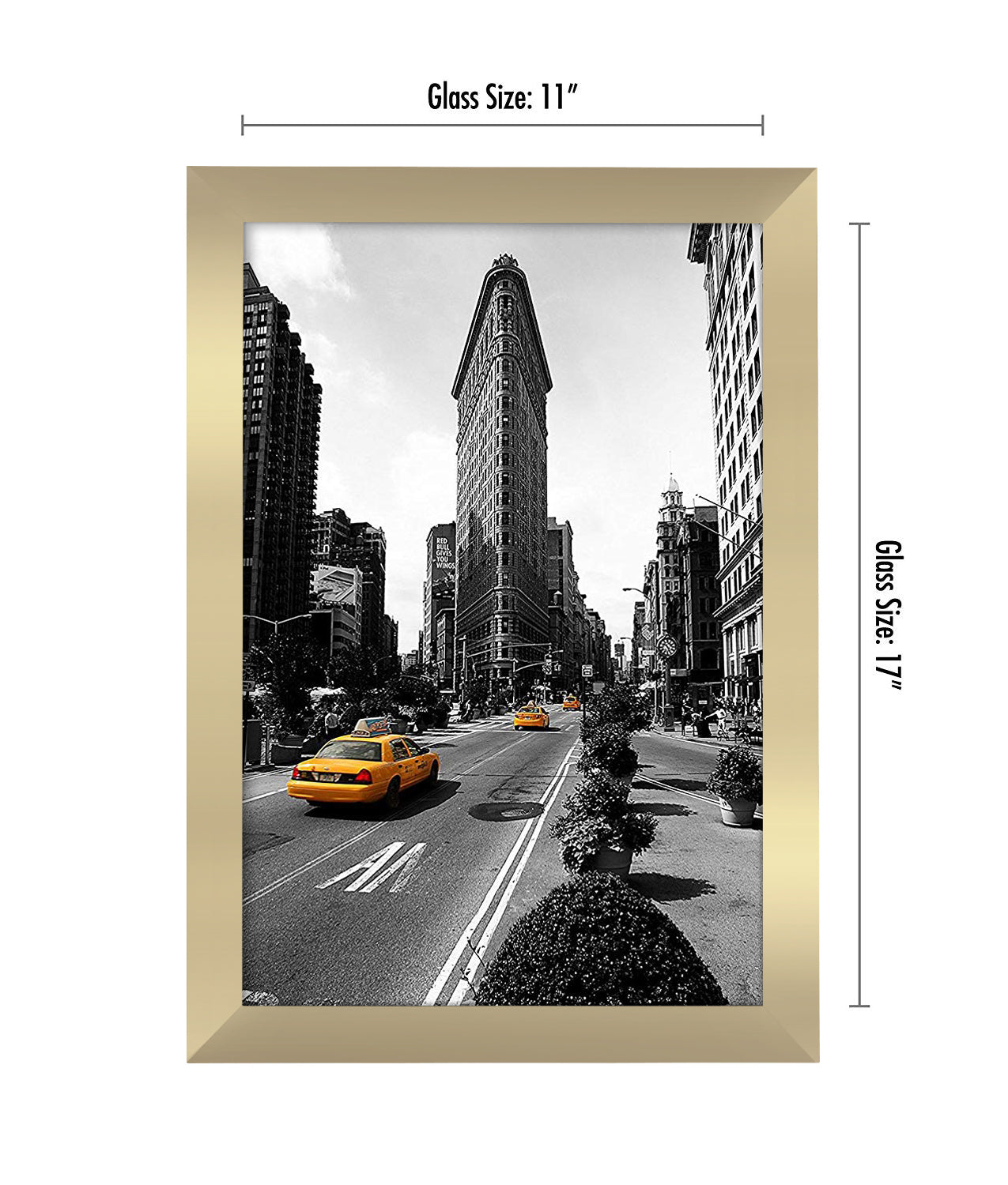 Metallic Picture Frame | Polished Finishes | Glass Front – Americanflat