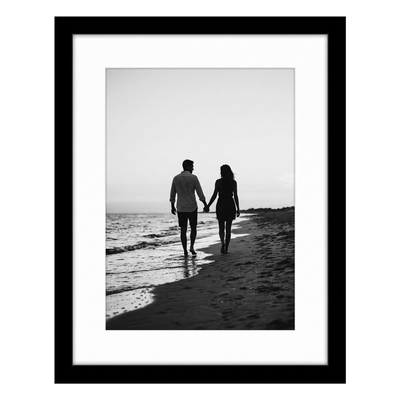 Signature Matted Picture Frame — 12x15 / Black / 1-Pack