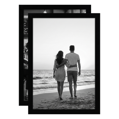Signature Unmatted Picture Frame — Black / 12x18 / 2 Pack