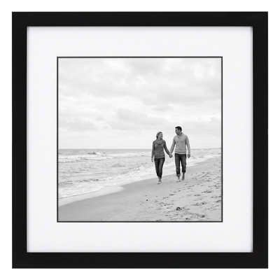 Signature Matted Picture Frame — 13x13 / Black / 1-Pack