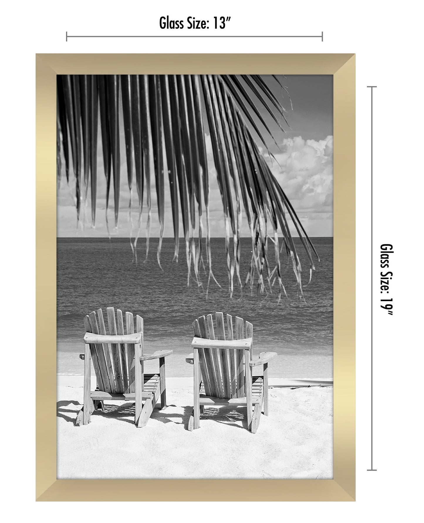 Metallic Picture Frame | Polished Finishes | Glass Front – Americanflat