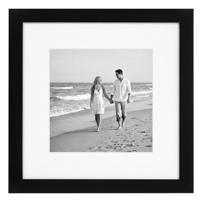 Signature Matted Picture Frame — 14x14 / Black / 1-Pack
