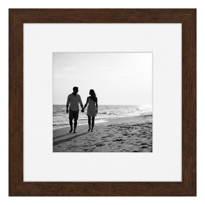 Signature Matted Picture Frame — 14x14 / Dark Oak / 1-Pack