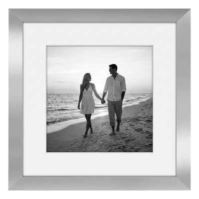 Signature Matted Picture Frame — 14x14 / Silver / 1-Pack