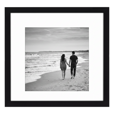 Signature Matted Picture Frame — 15x15 / Black / 1-Pack