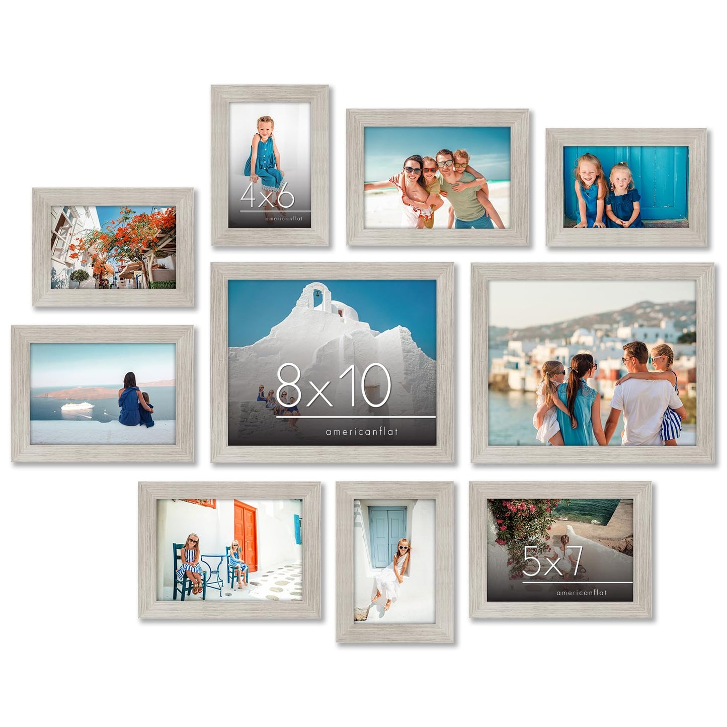 Multi Pieces Square Frame Set | Americanflat | Gallery Wall | Modern Decor
