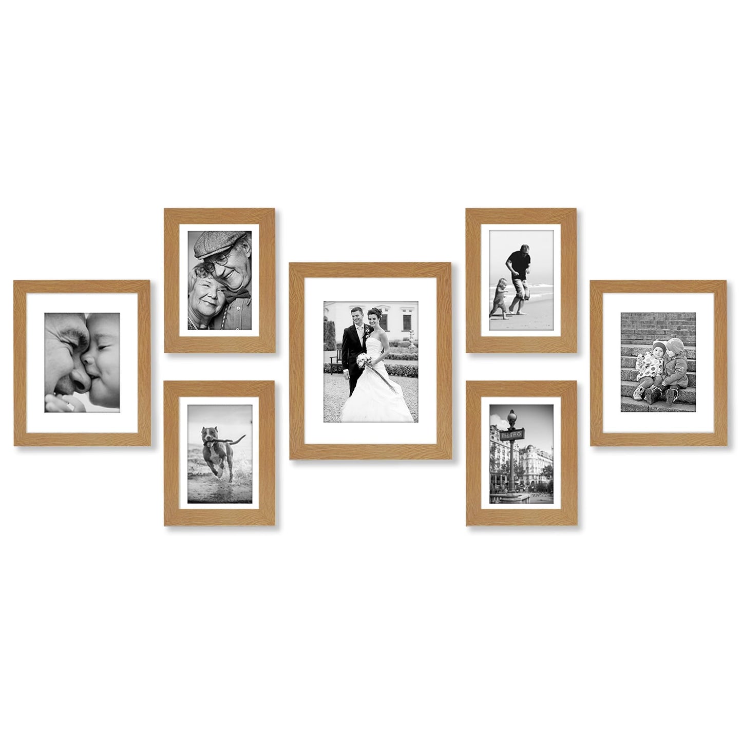 Multi Pieces Square Frame Set | Americanflat | Gallery Wall | Modern Decor