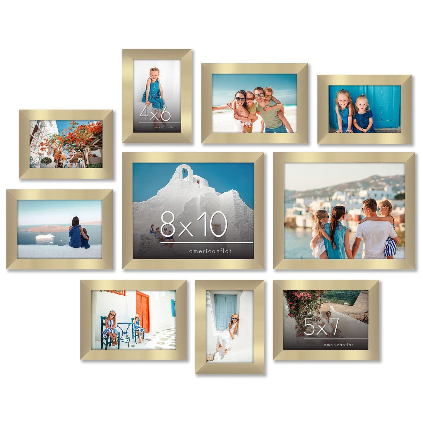 Multi Pieces Square Frame Set | Americanflat | Gallery Wall | Modern Decor
