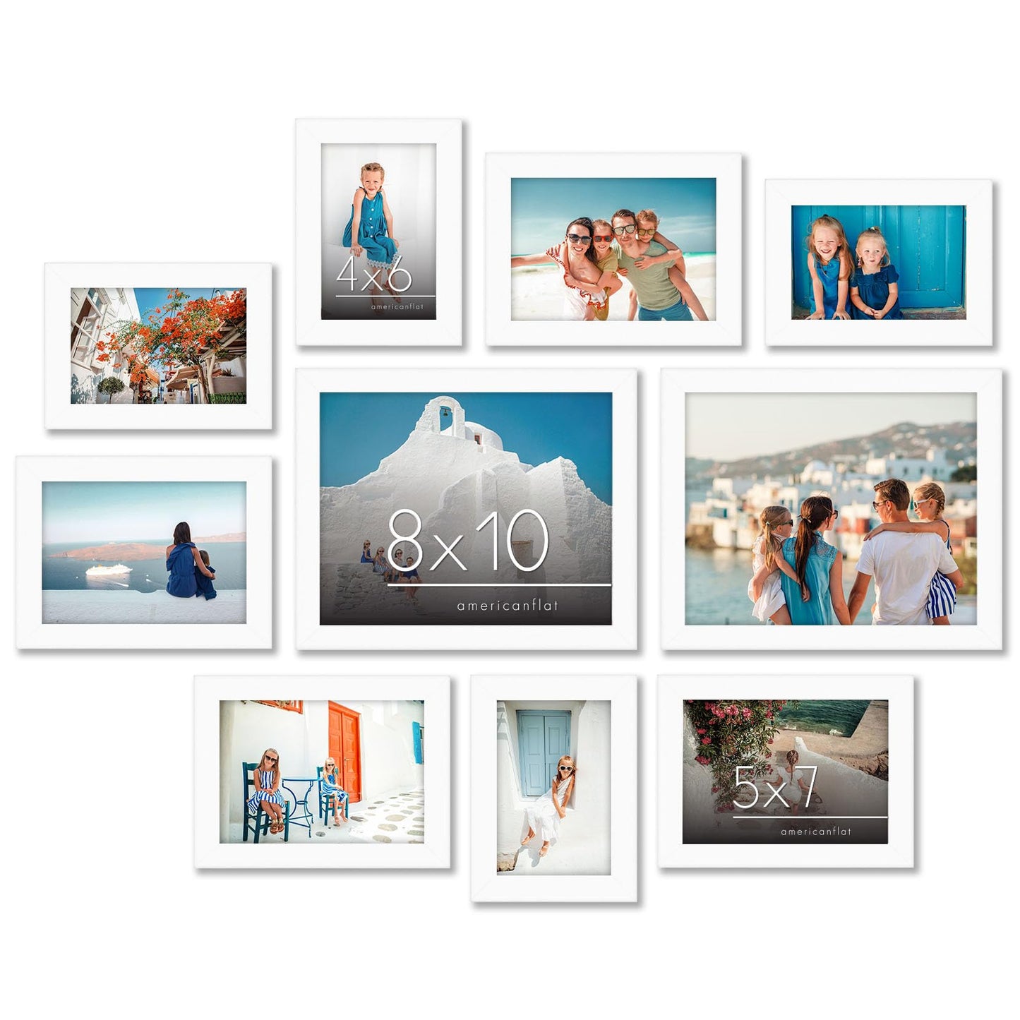 Multi Pieces Square Frame Set | Americanflat | Gallery Wall | Modern Decor