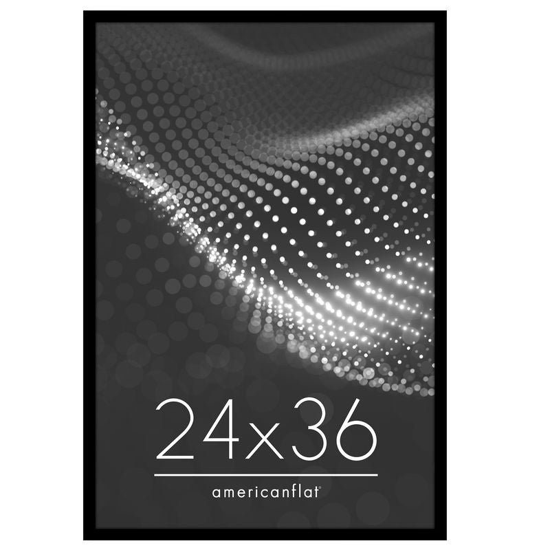 Americanflat Picture Frame | Polished Plexiglass | Slim Molding