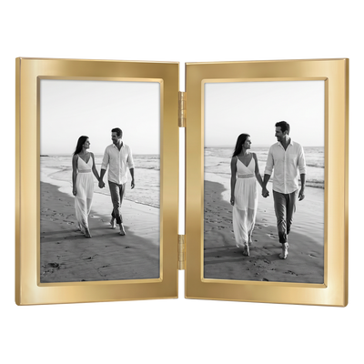 Memento Picture Frame — 4x6 / Gold / Wide border